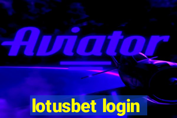 lotusbet login